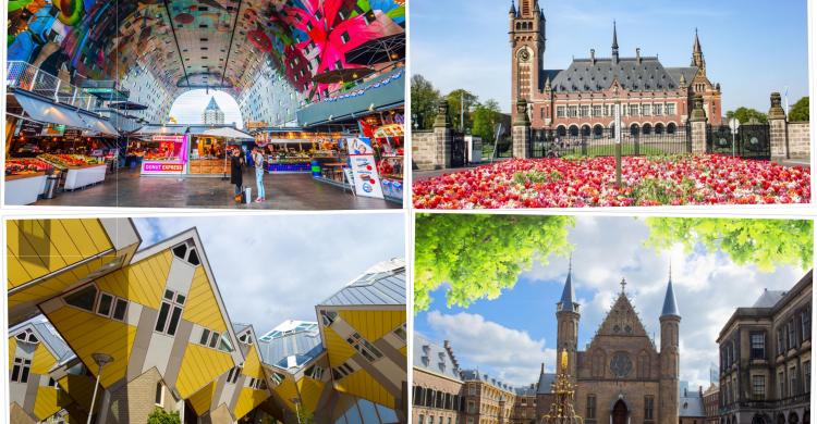 Conoce en un día dos de las ciudades más importantes de los Países Bajos