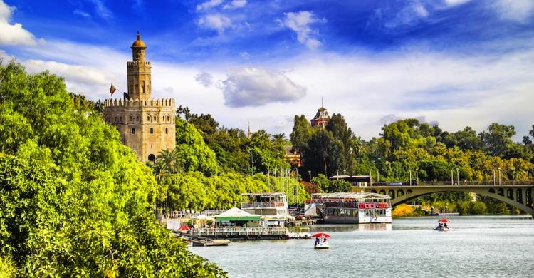 Paseo en barco por el río Guadalquivir, Sevilla