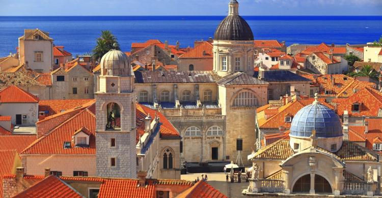 Vistas del centro histórico de Dubrovnik