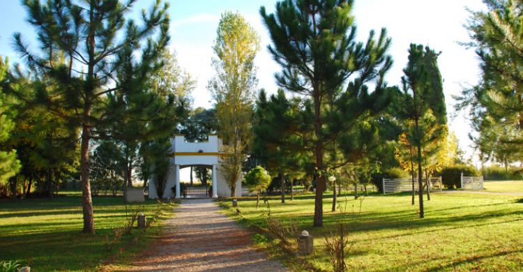 Entrada de la estancia