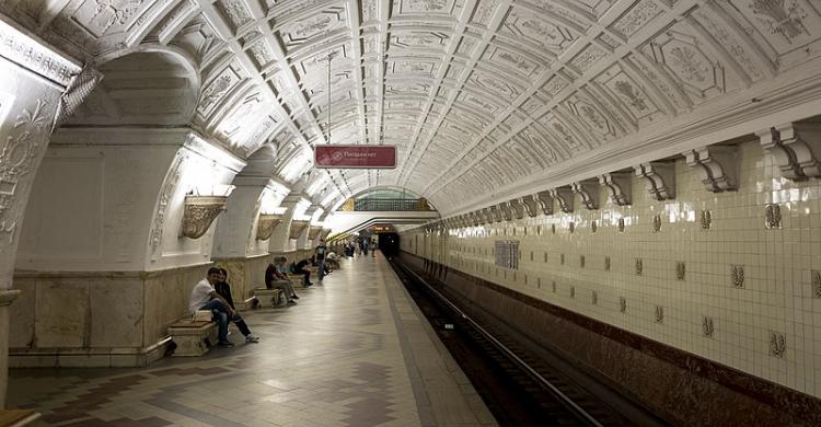 Andenes de la estación Belorusskaya