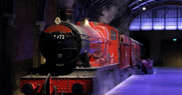 El verdadero Hogwarts Express utilizado en la Película