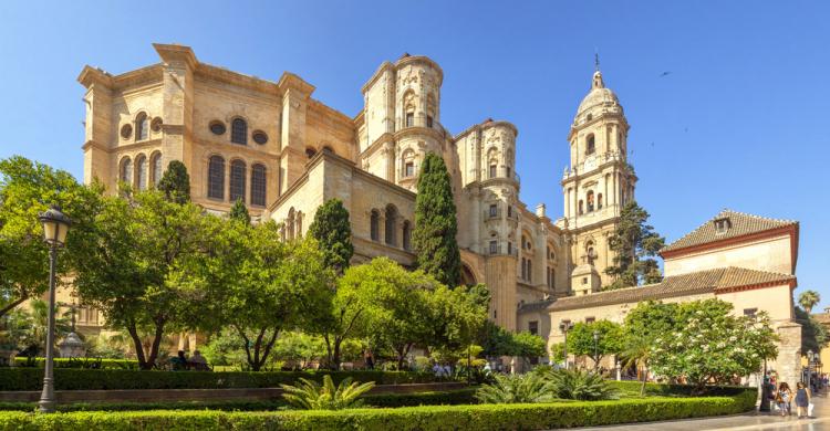 Exterior de la Catedral de Málaga