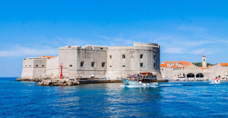 Fortaleza de San Juan, vistas desde el barco