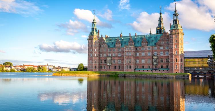 Castillo de Frederiksborg en Copenhague