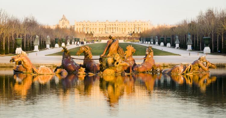 Fuentes de los jardines de Versalles