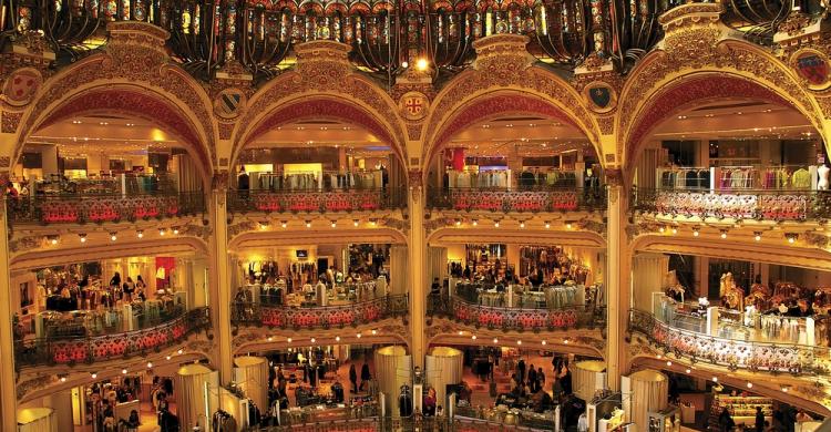 Interior de Galerías Lafayette