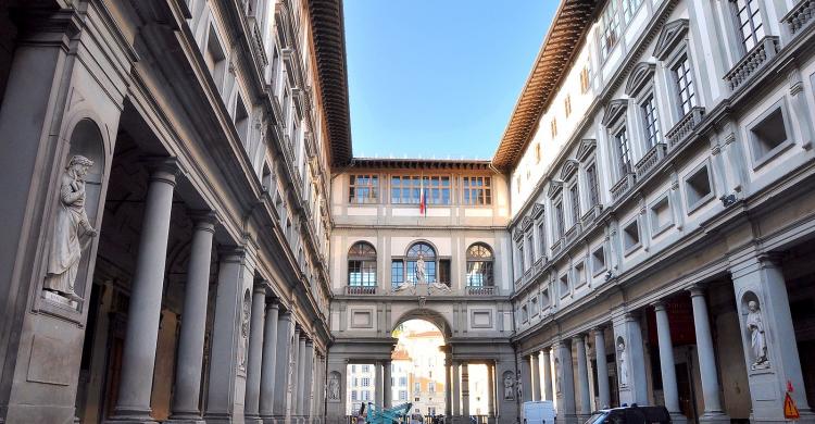 La Galería Uffizi