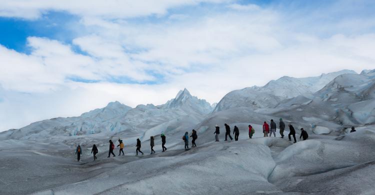 Junto a un guía de montaña conoceremos más sobre el glaciar, su flora y su fauna