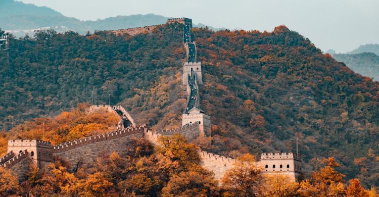 La Gran Muralla y sus torres de vigilancia