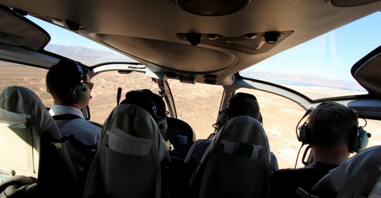 Vuelo en helicóptero sobre el Cañón Negro