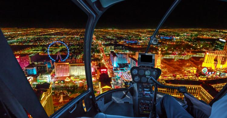 Paseo en helicóptero por Las Vegas