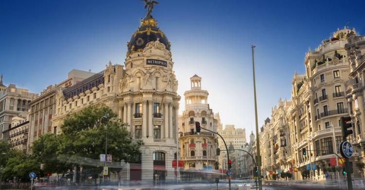 Gran Vía, avenida principal de Madrid