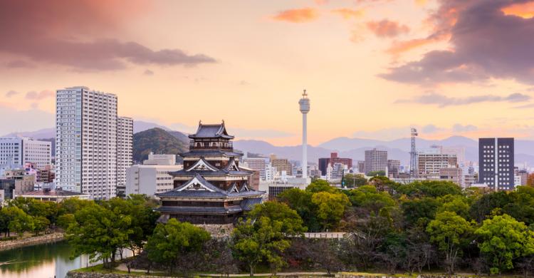 Panorámica  de la ciudad de Hiroshima