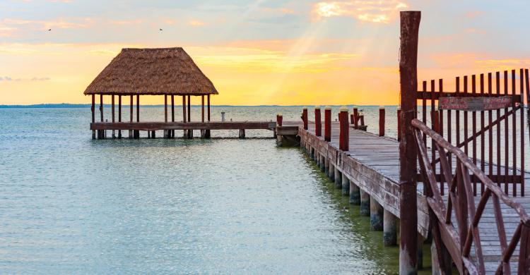 Muelle en la Isla de Holbox