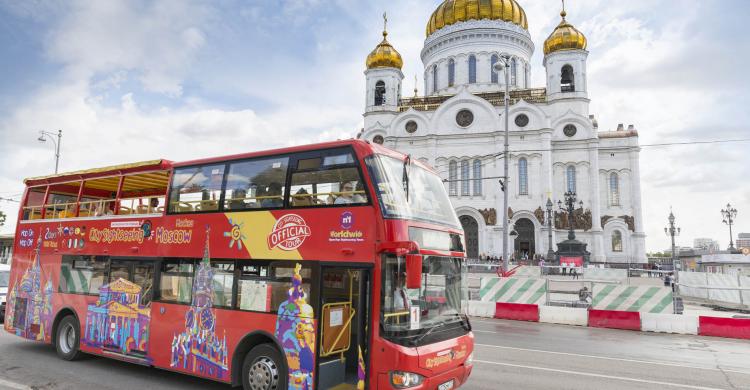 Autobús Hop On Hop Off en Moscú