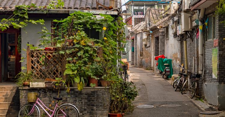 "Hutong" en el corazón de Pekín