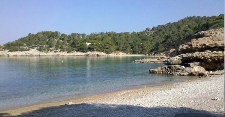 Cala Salada, en Ibiza