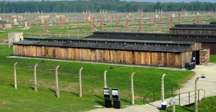 Interior de Auschwitz