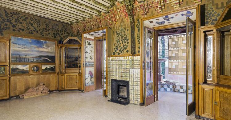 Interior de la Casa Vicens