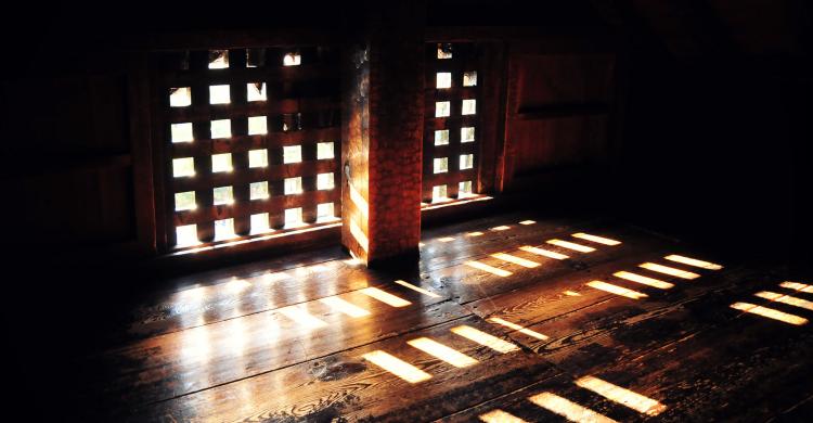 Interiores del Castillo de Matsumoto