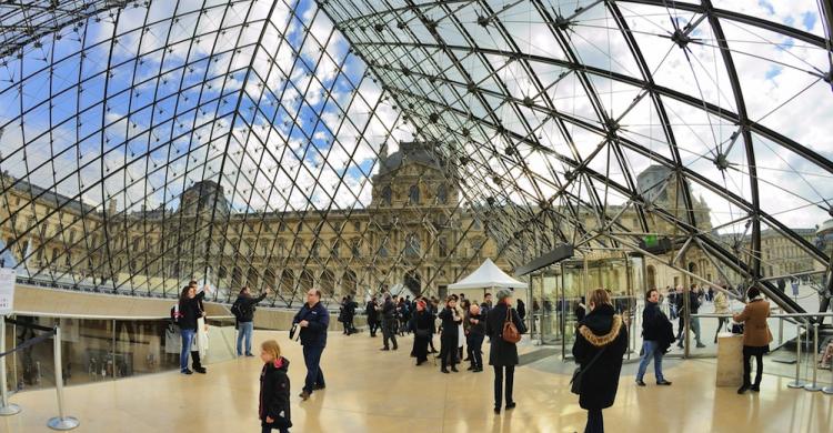Museo del Louvre desde su interior