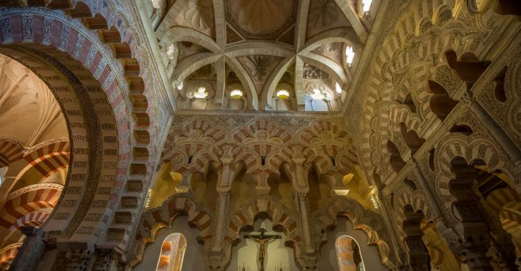 Interior de la Mezquita de Córdoba