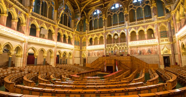 Antigua Cámara Alta del Parlamento de Hungría