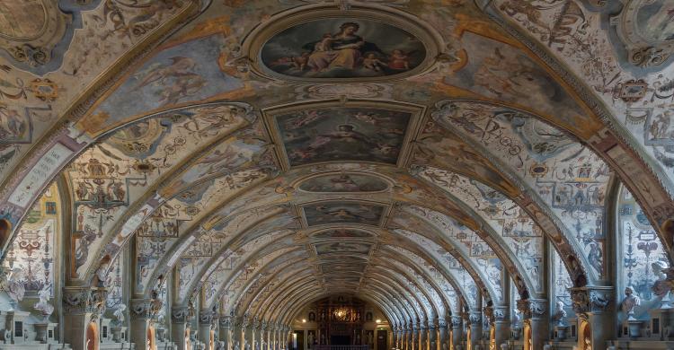 Interior de la Residenz de Múnich