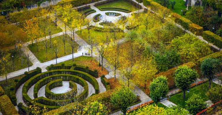 Jardines y laberinto en Luxemburgo