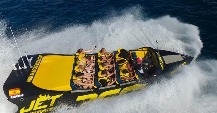 Jet Boat 360º en Ibiza