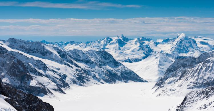 Vistas desde Jungfraujoch