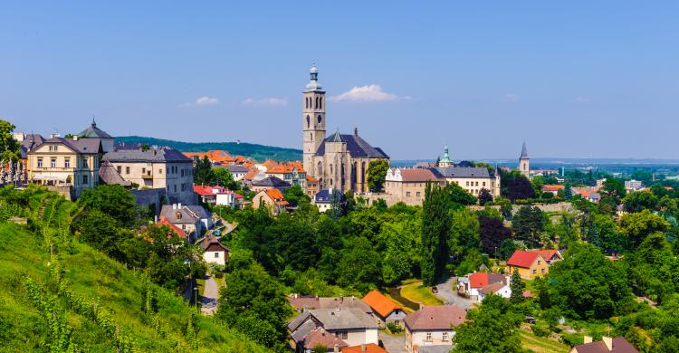 Vistas panorámicas de Kutná Hora