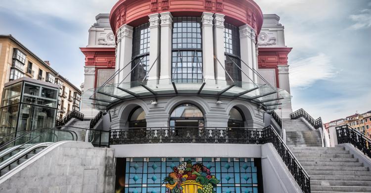 Fachada del Mercado de La Ribera