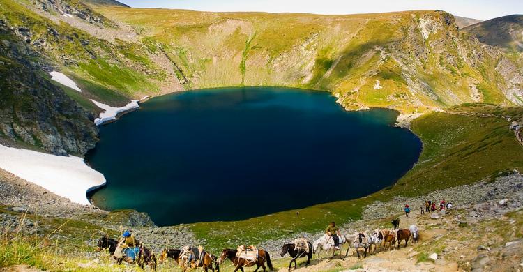 Lago en Rila