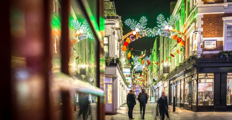 Luces de Navidad de Carnaby Street