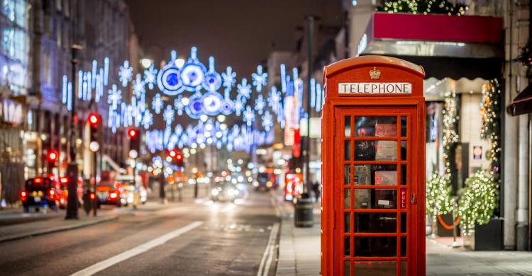 Luces de Navidad en Londres
