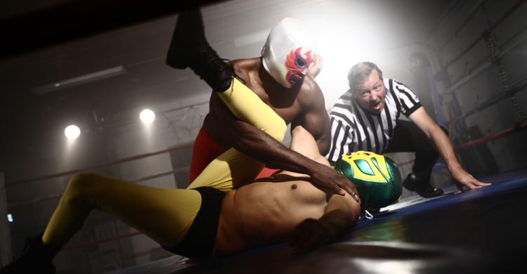 Lucha libre mexicana en el estadio Arena Ciudad de México