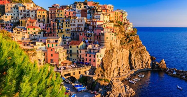 Manarola al atardecer