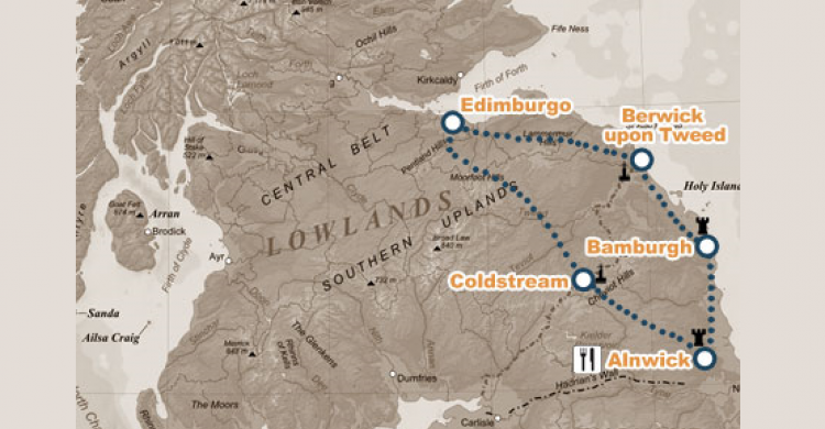 Mapa del recorrido
