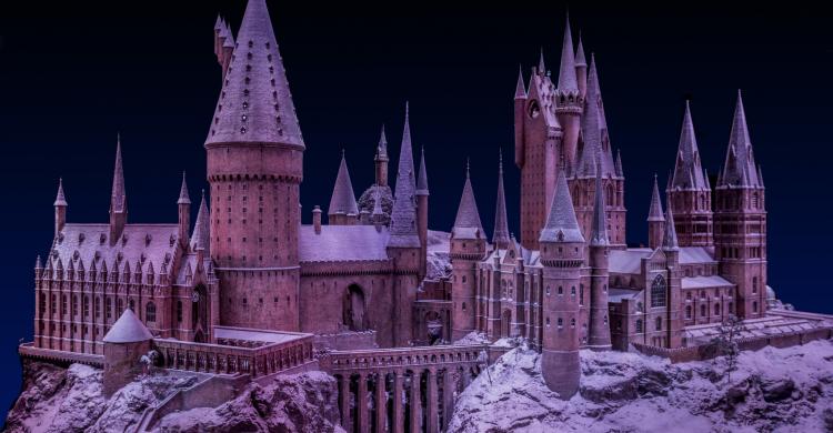 Maqueta del Castillo de Hogwarts