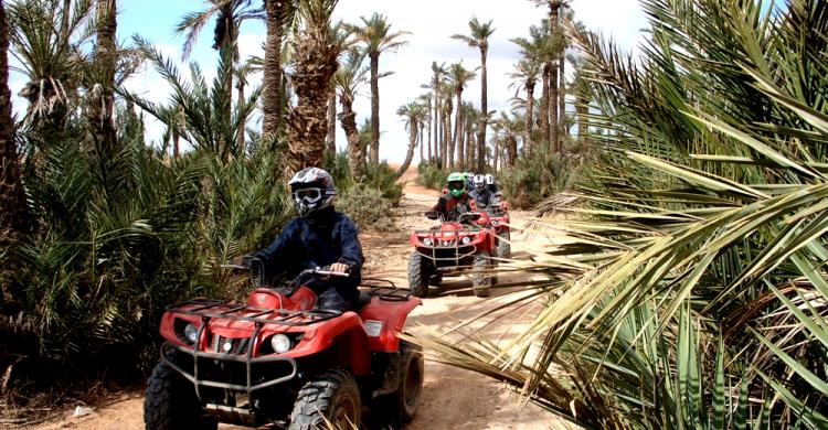 Ruta en quad por el palmeral de Marrakech
