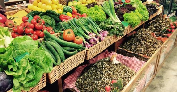 Compras en el mercado de Florencia