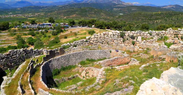 Ruinas en Micenas