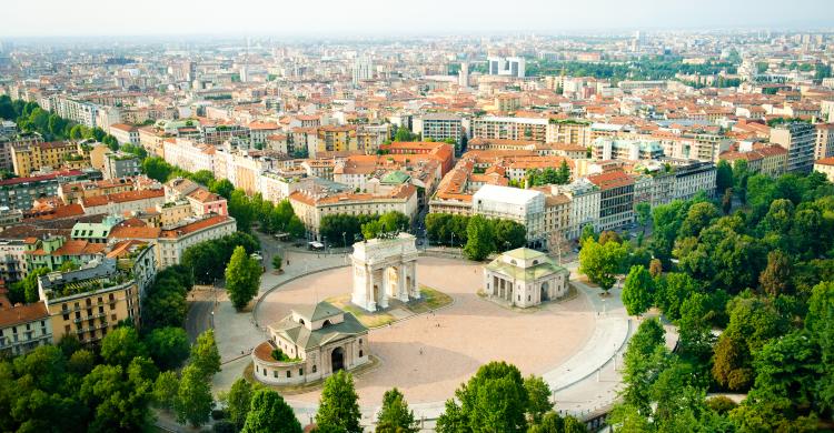 Vista panorámica de la ciudad