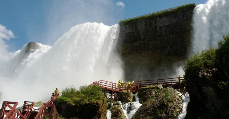 Senderos del Parque estatal Niagara Falls