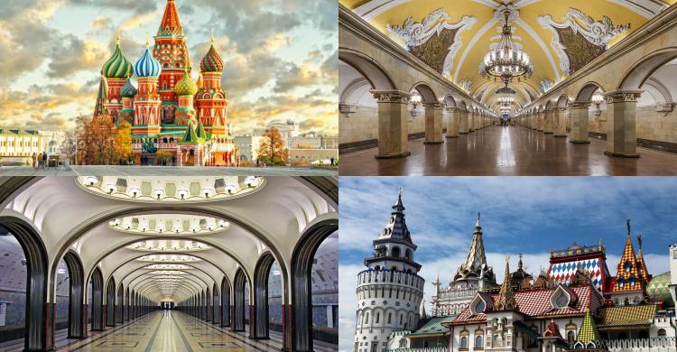 Moscú imprescindible y estaciones de metro
