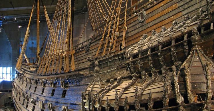 Interior del Museo Vasa