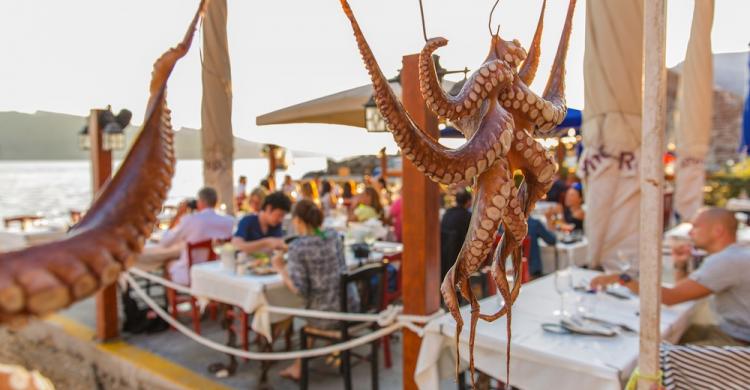 Restaurante en Mykonos