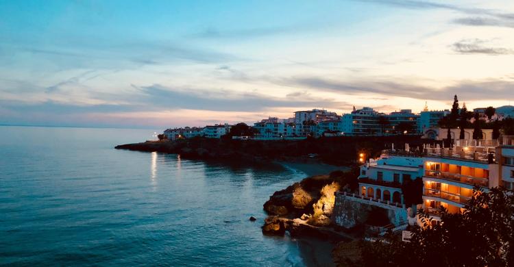 Atardecer en Nerja